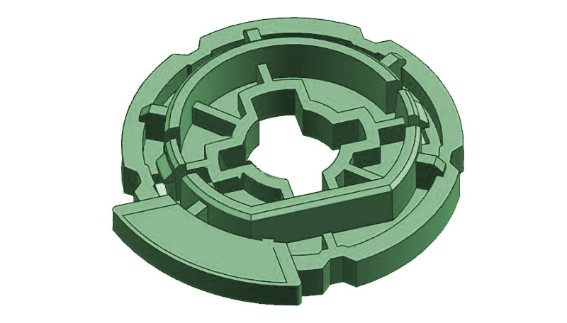 濕度轉盤注塑模具設計 濕度轉盤注塑模具設計